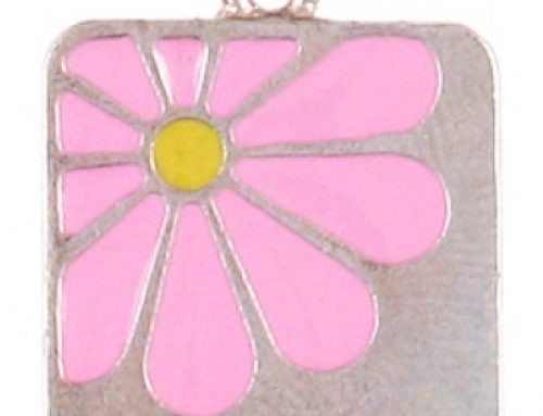 Mothers Day 5k Run Flower Charm