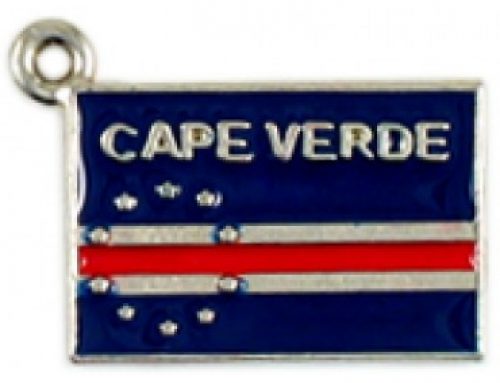 Cape Verde Flag Custom Charm