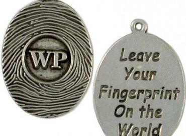 Custom fingerprint message charm