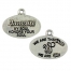 Custom made oval pendant charms
