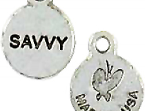 Custom made jewelry tag charm with logo